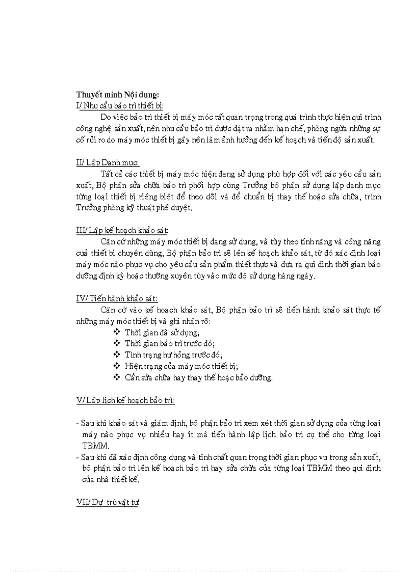 image for page Tiêu chuẩn ISO 9001 2000 và ISO 14001 1996 Thủ tục bảo trì thiết bị