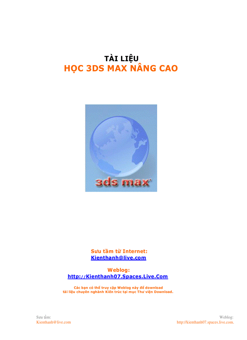 image for page Học 3ds max nâng cao