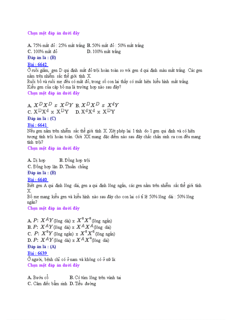 image for page Ôn thi tốt nghiệp THPT môn Sinh học 2008 THPT Nguyễn Huệ Nam Định Đề số 13