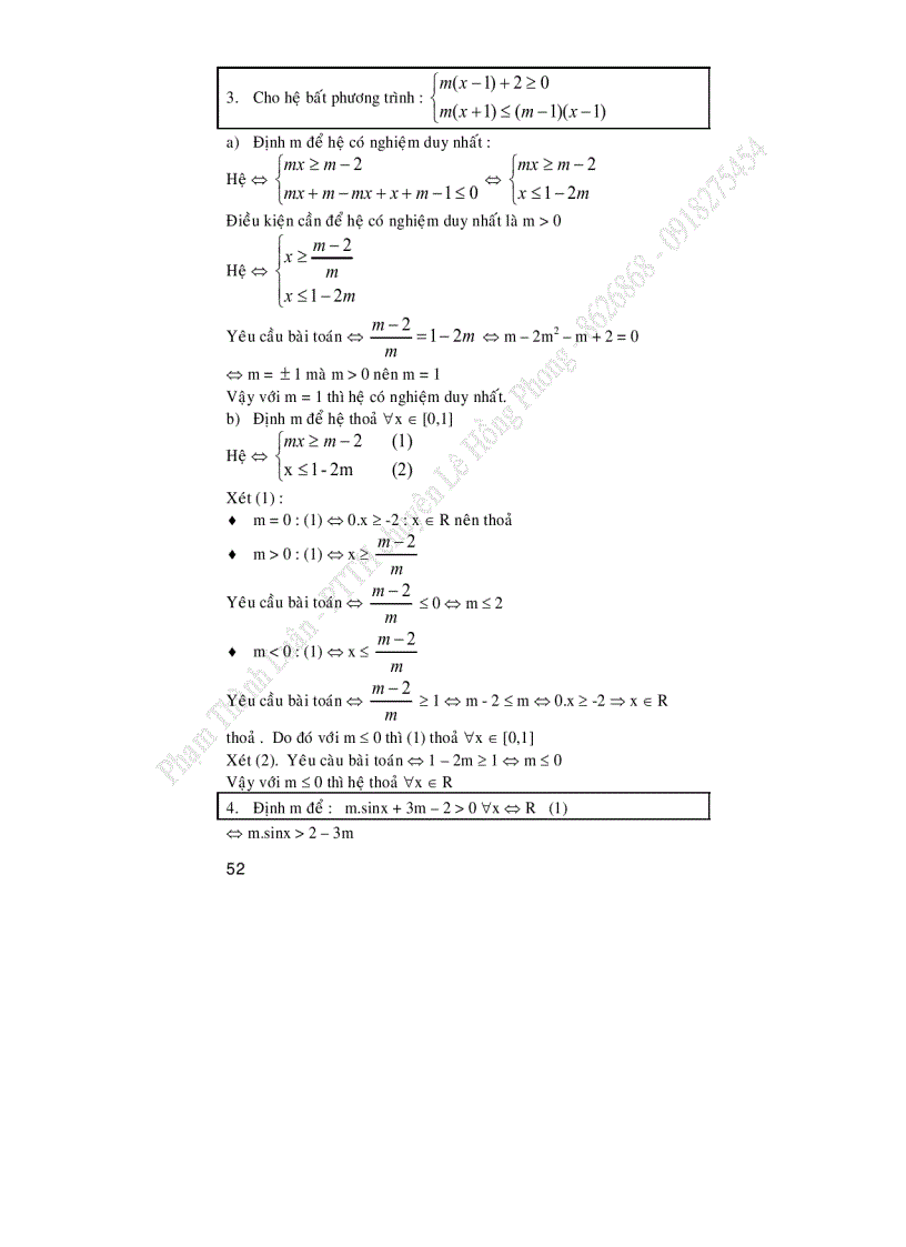 image for page Hệ phương trình bậc nhất một ẩn