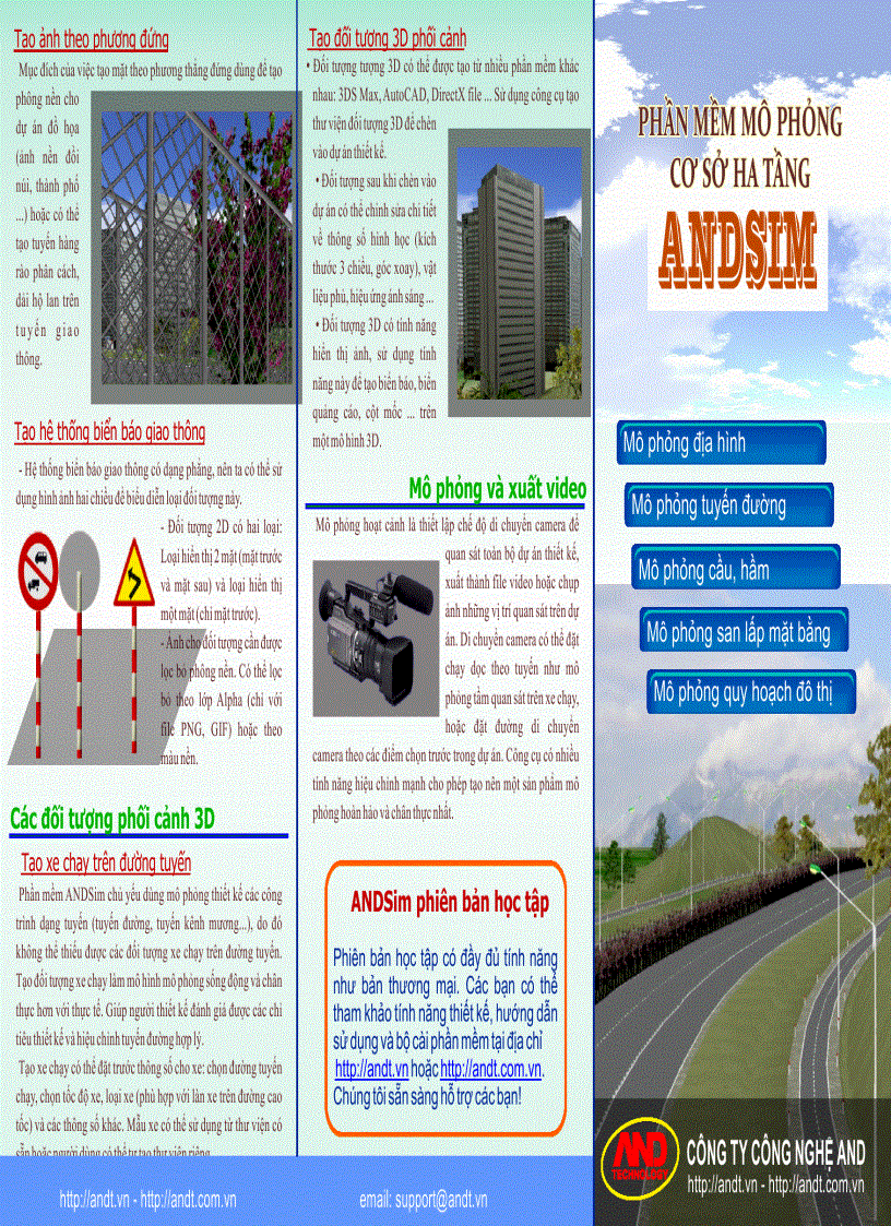 image for page Phần mềm thiết kế đường kênh mương thủy lợi ANDDesign 2