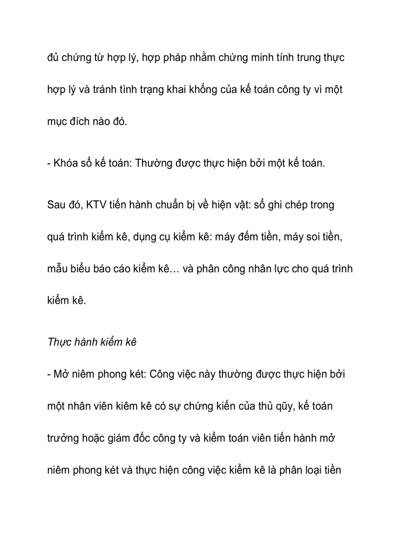 image for page Chú trọng kiểm toán ngoài chứng từ