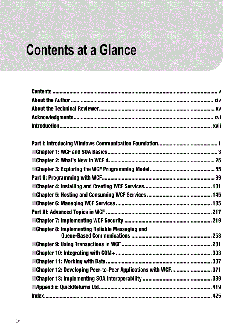 image for page Pro WCF 4 Practical Microsoft SOA Implementation