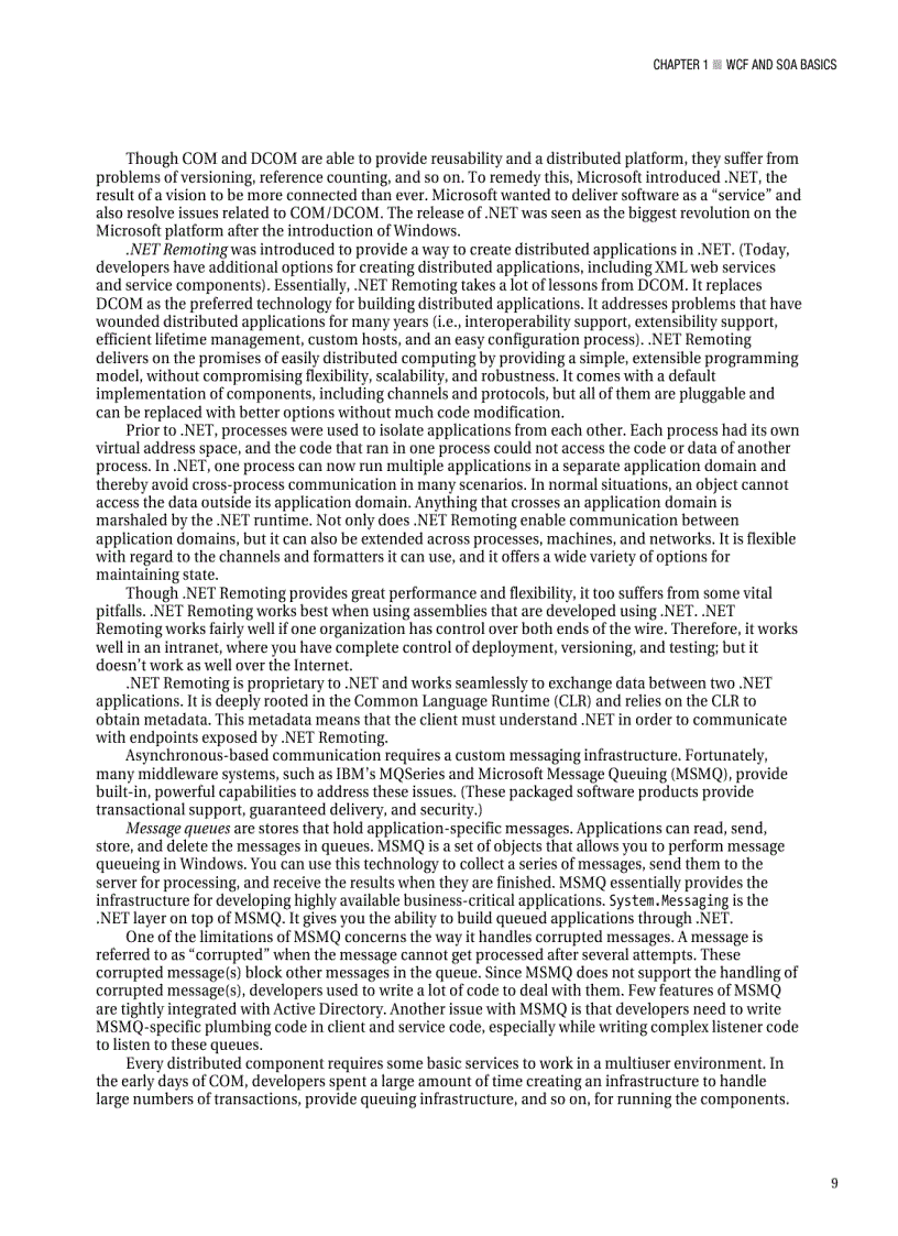 image for page Pro WCF 4 Practical Microsoft SOA Implementation