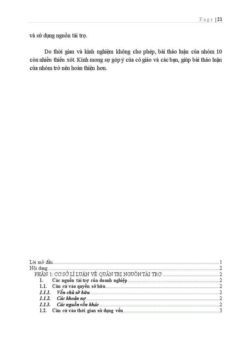 image for page Quản trị nguồn tài trợ tại công ty cổ phần FPT Thực trạng và giải pháp
