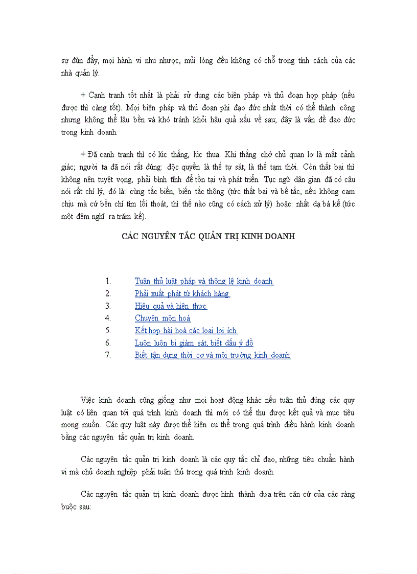 image for page Các quan điểm cơ bản trong kinh doanh