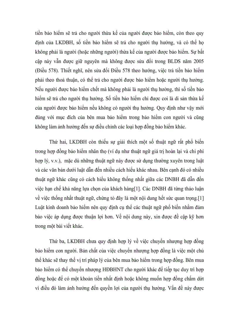 image for page Luật Kinh doanh bảo hiểm Những nội dung cần hoàn thiện