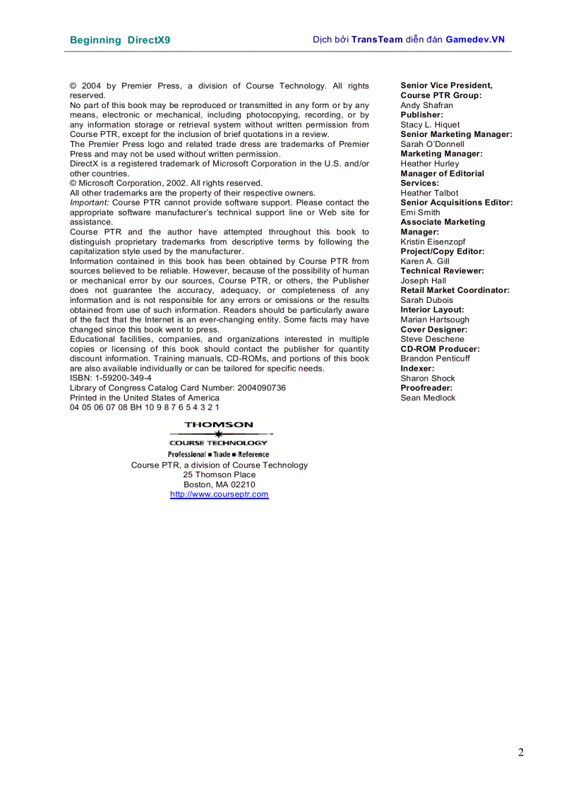 image for page Beginning DirectX9