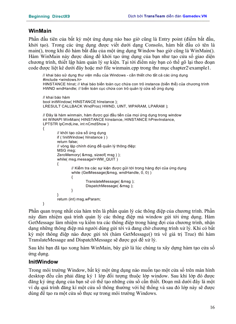 image for page Beginning DirectX9