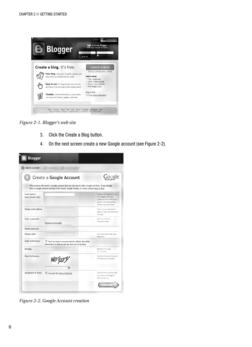 image for page Beginning Google Blogger