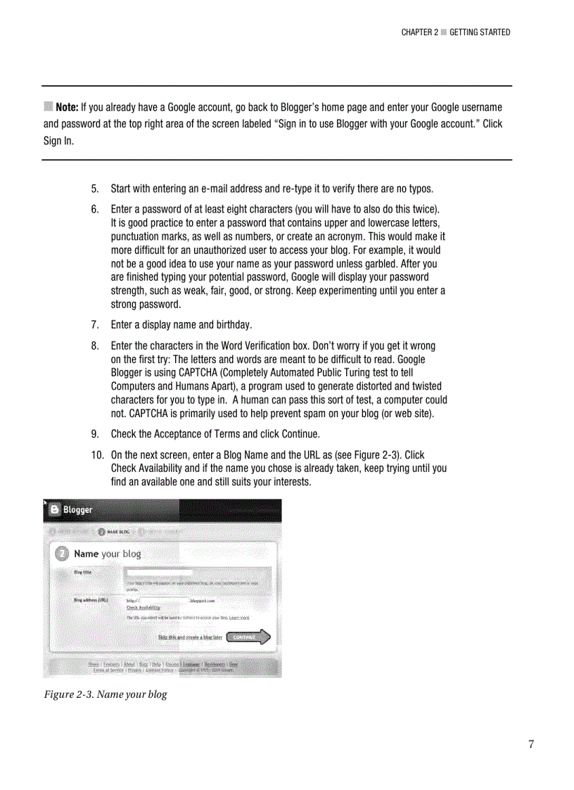 image for page Beginning Google Blogger