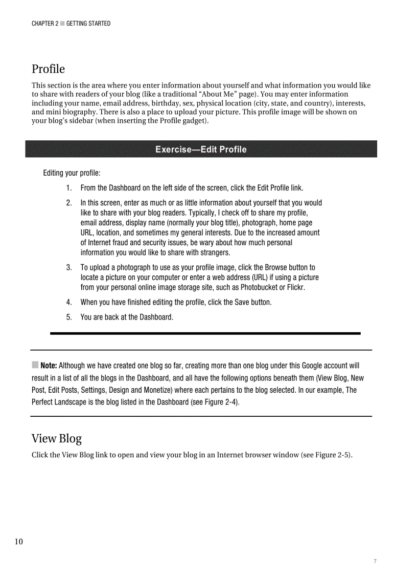 image for page Beginning Google Blogger