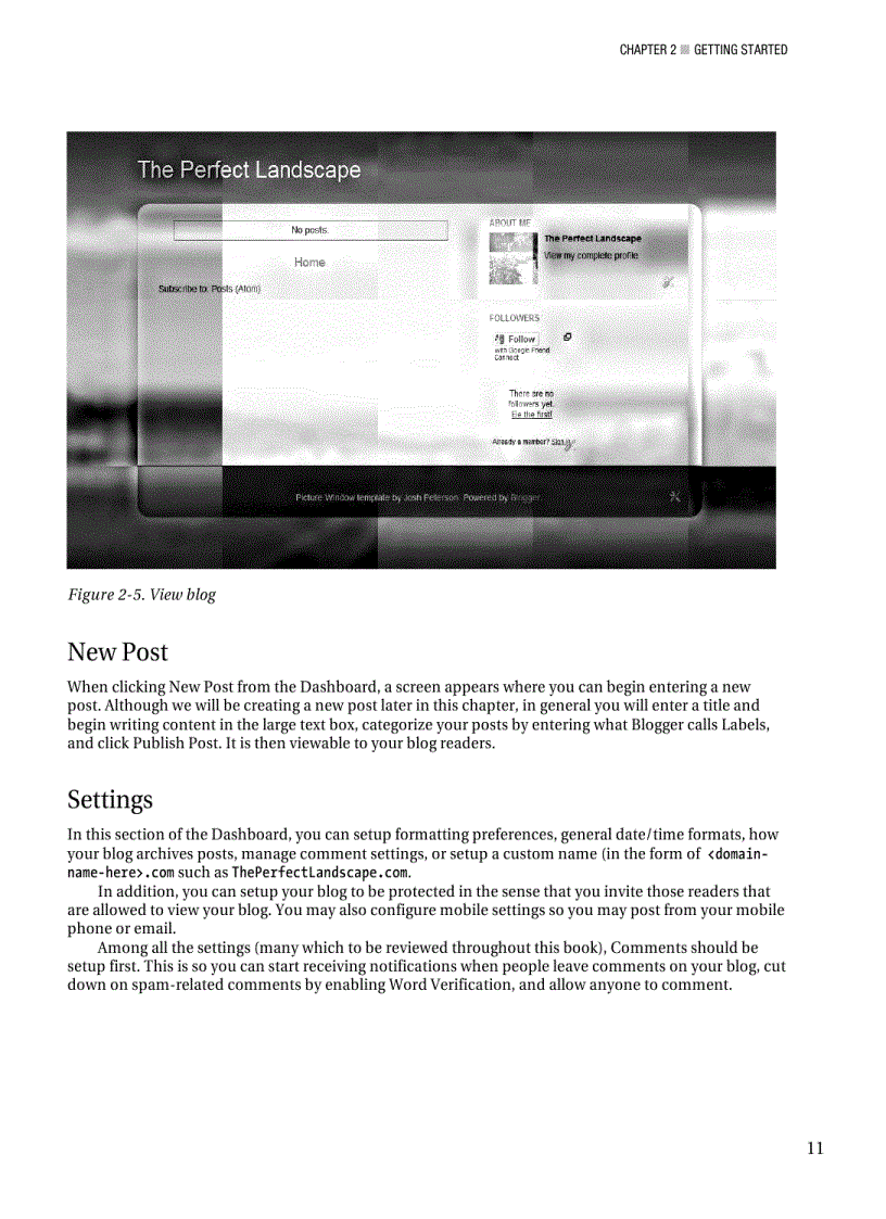 image for page Beginning Google Blogger