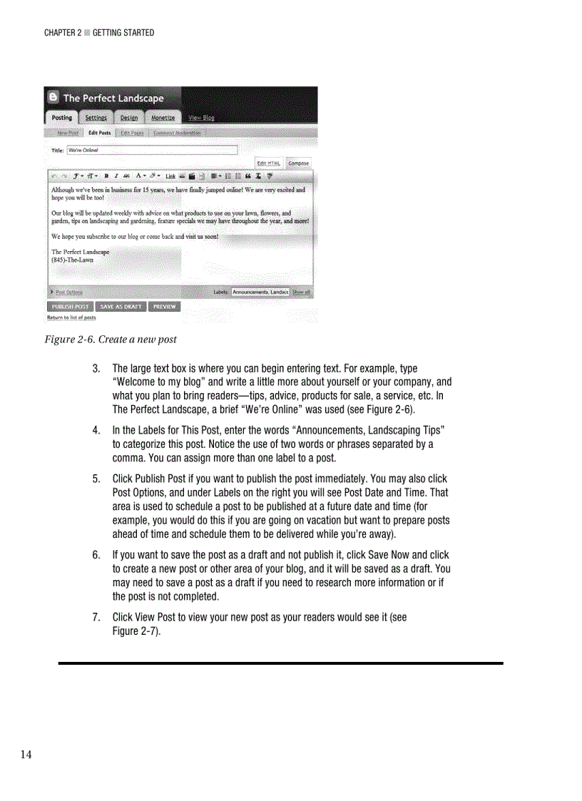 image for page Beginning Google Blogger