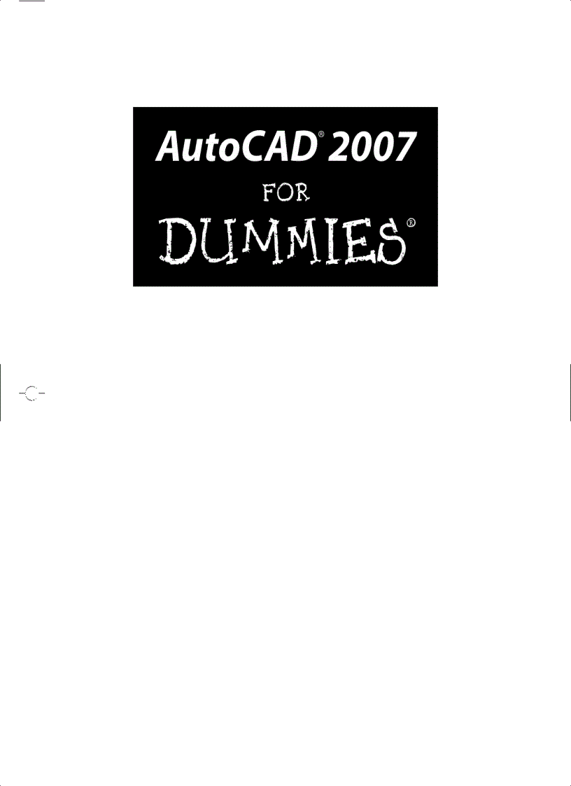 image for page AutoCAD 2007 FOR DUMmIES