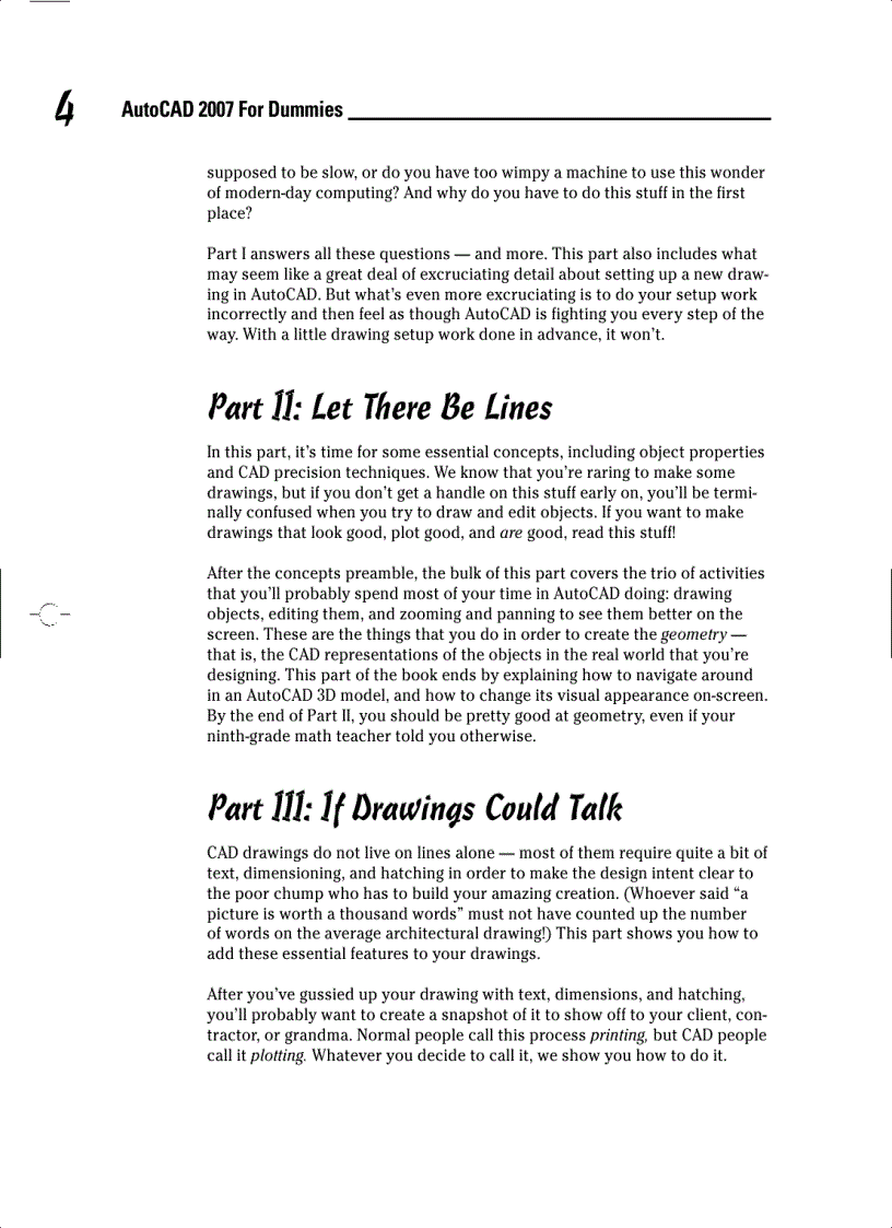 image for page AutoCAD 2007 FOR DUMmIES