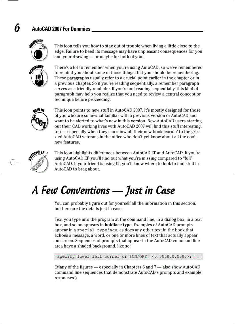 image for page AutoCAD 2007 FOR DUMmIES