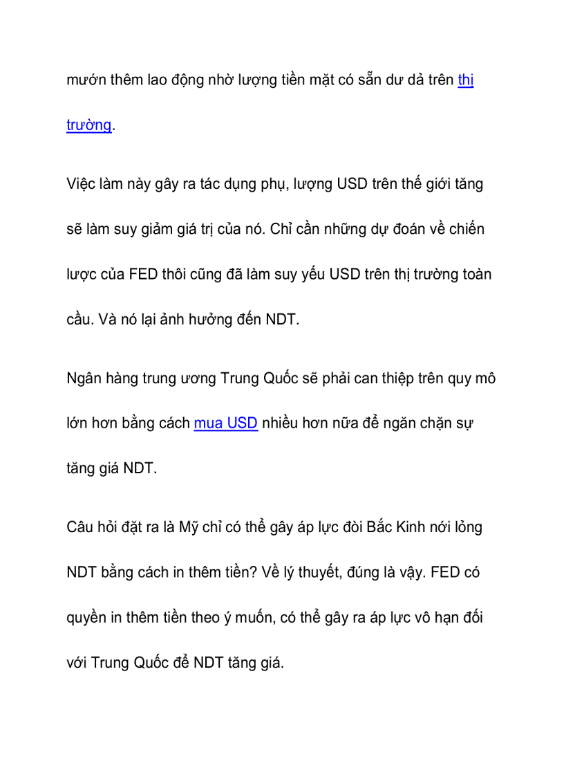 image for page Tiền tệ Cuộc chiến mà không ai giành chiến thắng