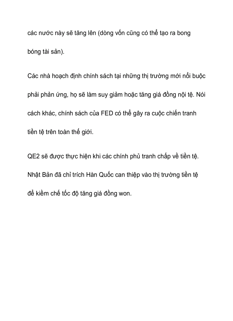 image for page Tiền tệ Cuộc chiến mà không ai giành chiến thắng