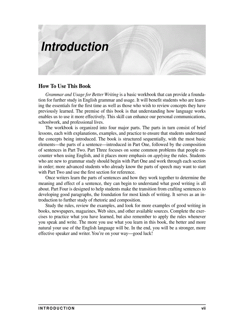 image for page Grammar and Usage for Better Writing 2004