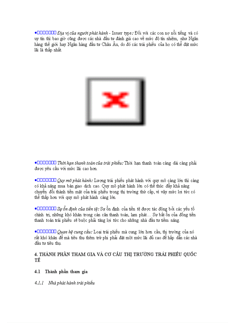 image for page Thị trường trái phiếu quốc tế