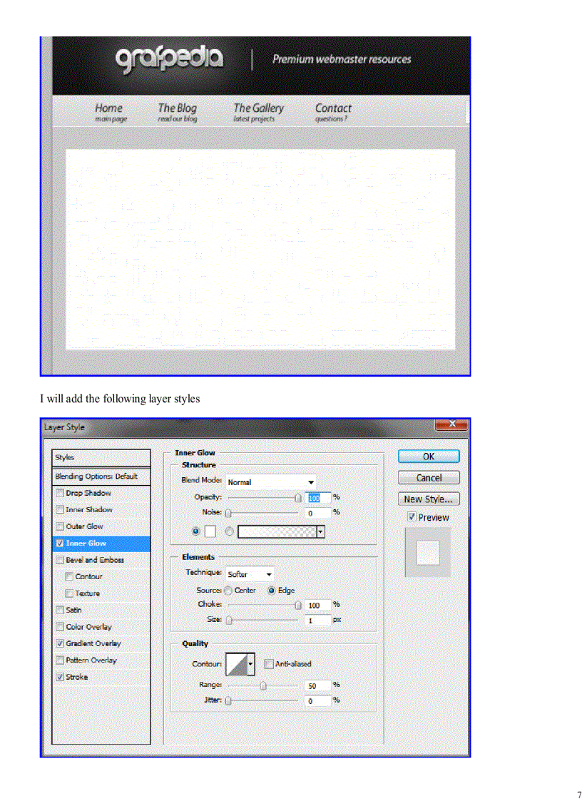 image for page Design a light wordpress theme in photoshop