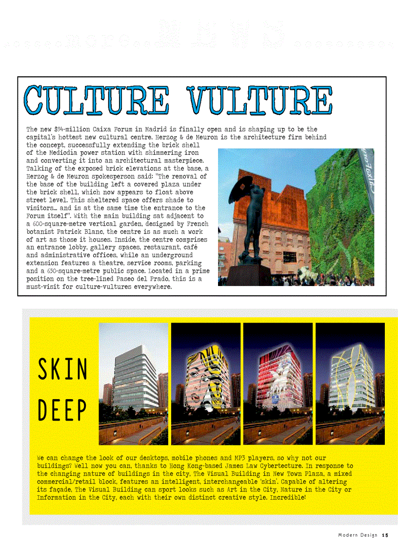 image for page Moderm design