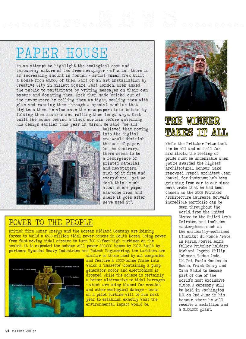 image for page Moderm design