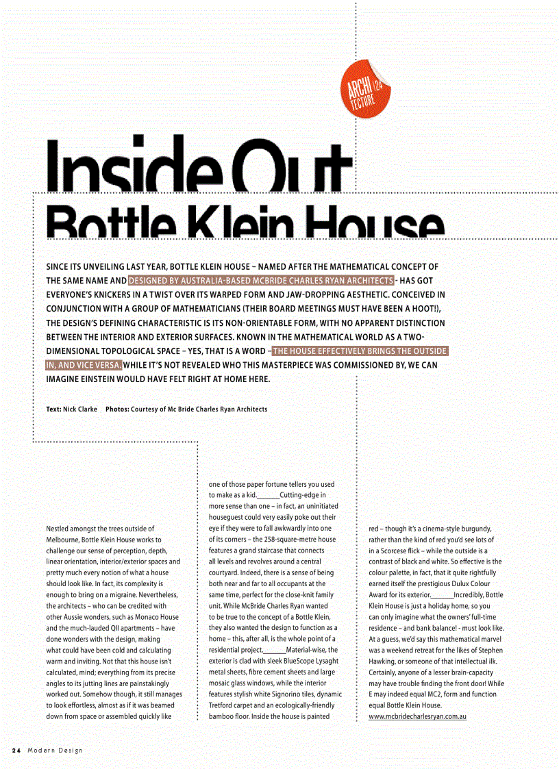 image for page Moderm design