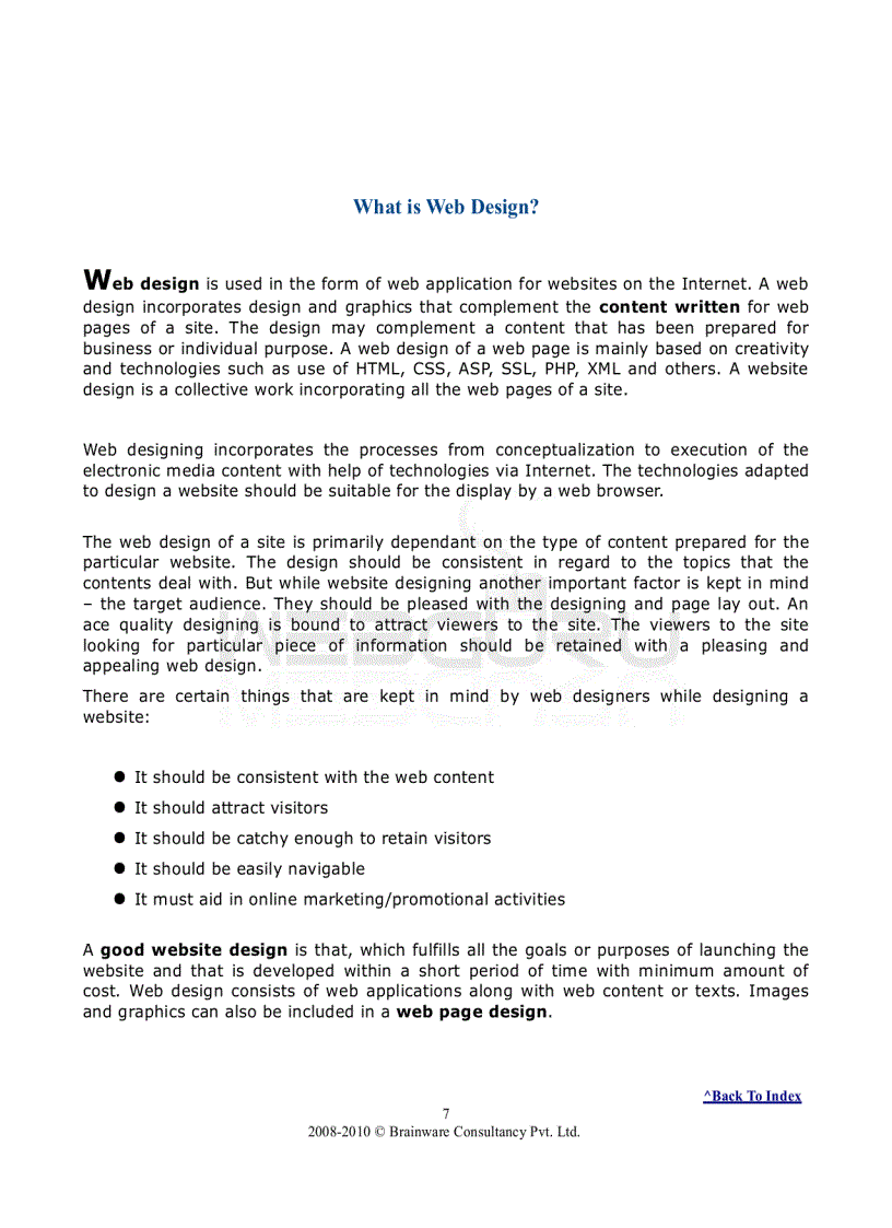 image for page Free webdesign e book