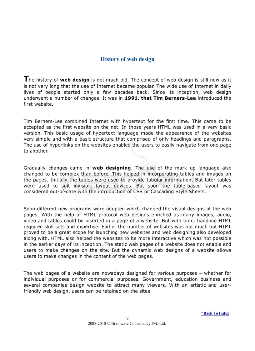 image for page Free webdesign e book