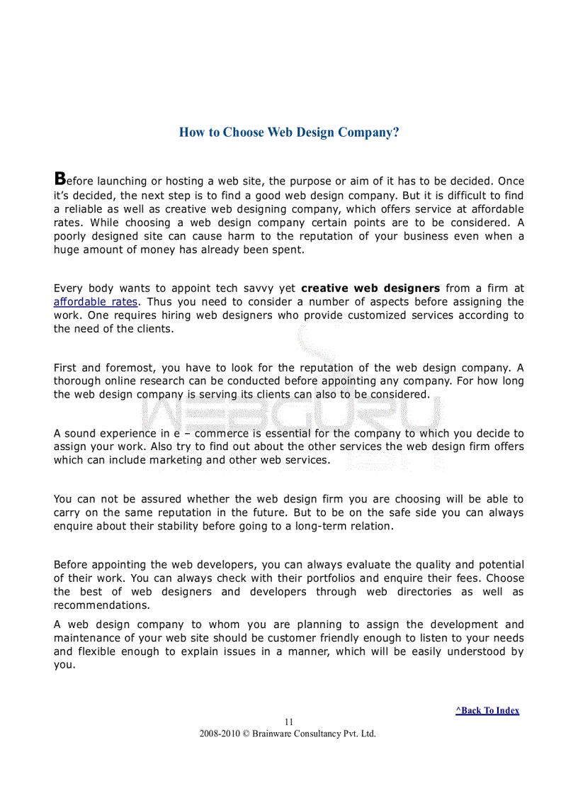 image for page Free webdesign e book