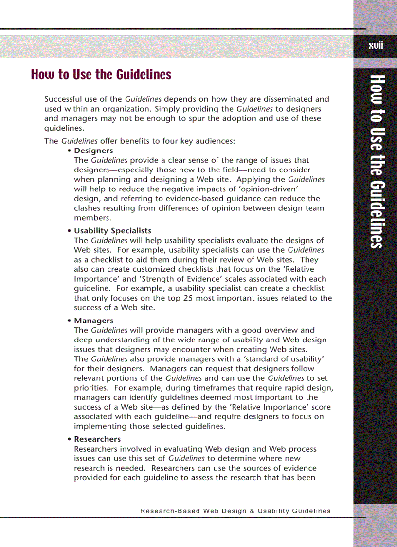 image for page Research Based Web Design Usability Guidelines