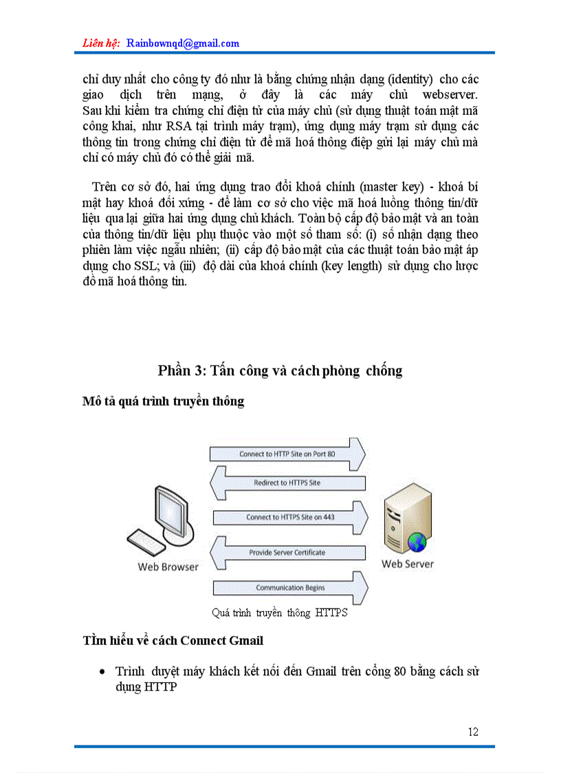 image for page BÀI BÁO CÁO Tìm hiểu về giao thức SSL Secure Socket Layer Hoạt động Tấn công Phòng chống