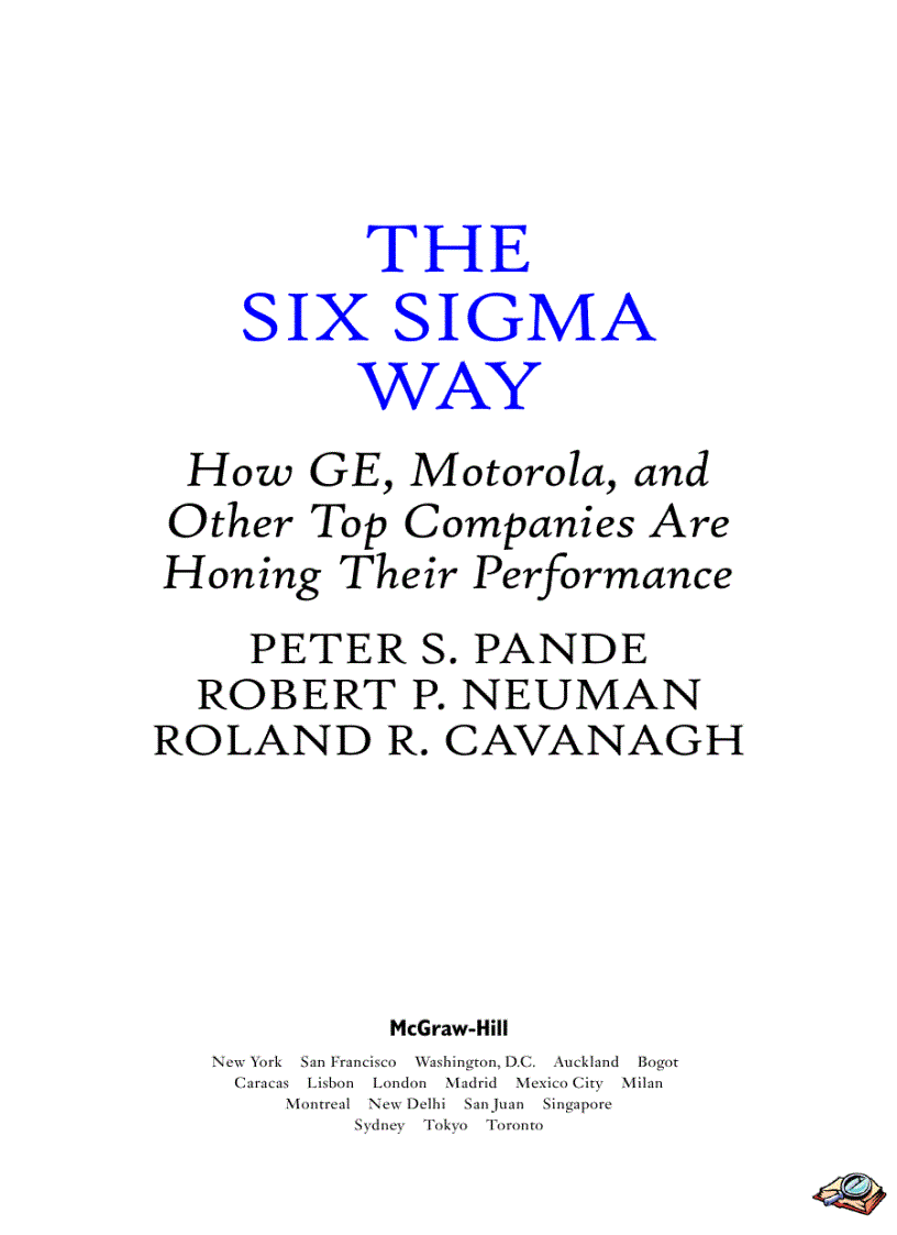 image for page The Six Sigma Way Ebook