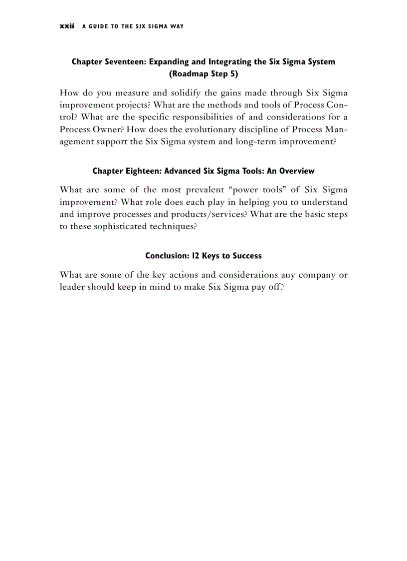 image for page The Six Sigma Way Ebook