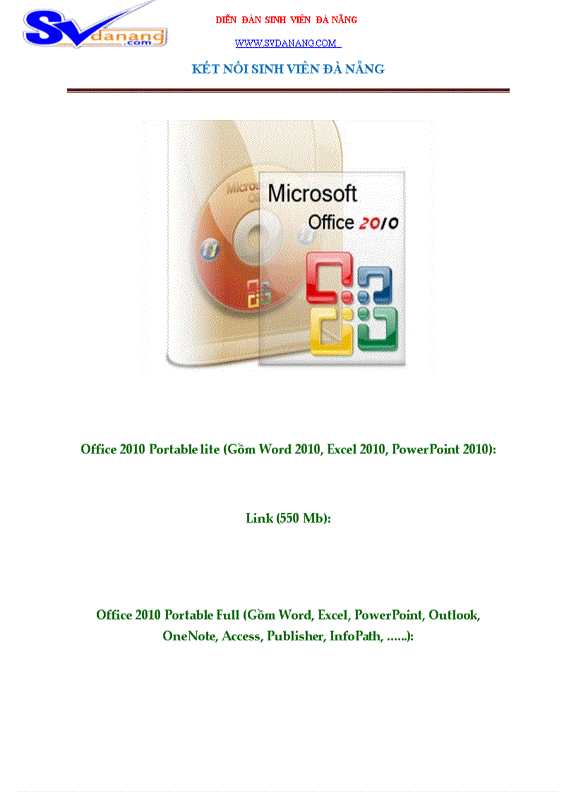 image for page Hot MF Portable Office 2003 2007 2010 Office không cần cài đặt