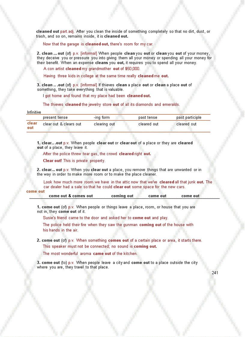 image for page Phrasal verb