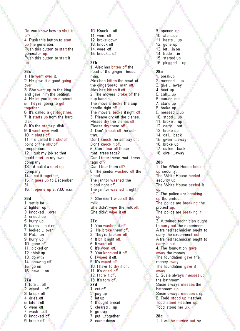 image for page Phrasal verb