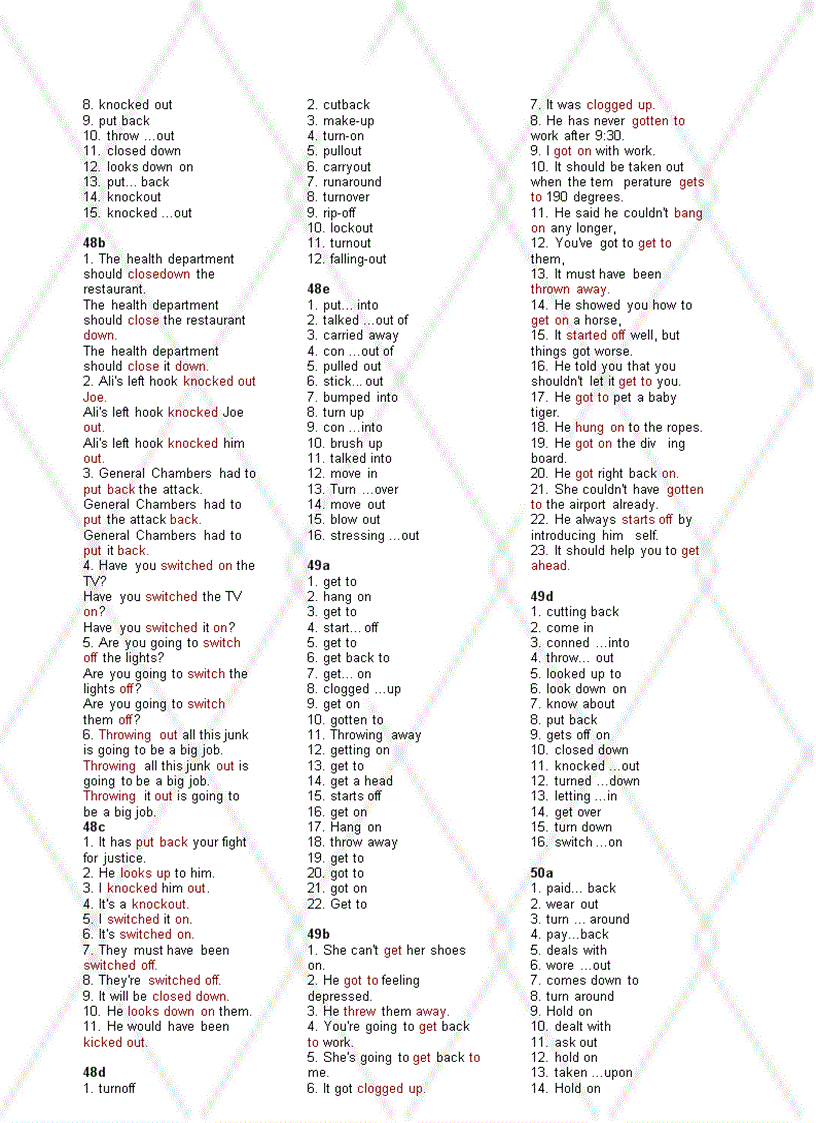 image for page Phrasal verb