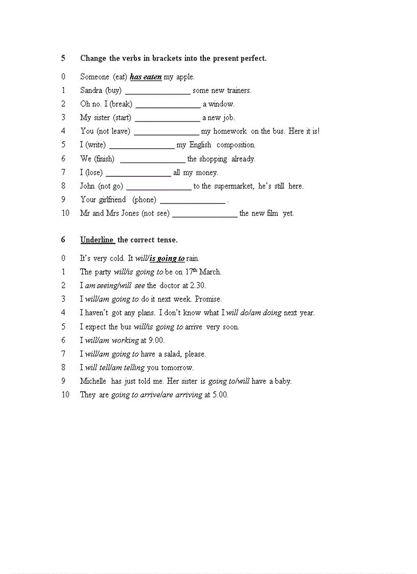 image for page Elementary Language Practice