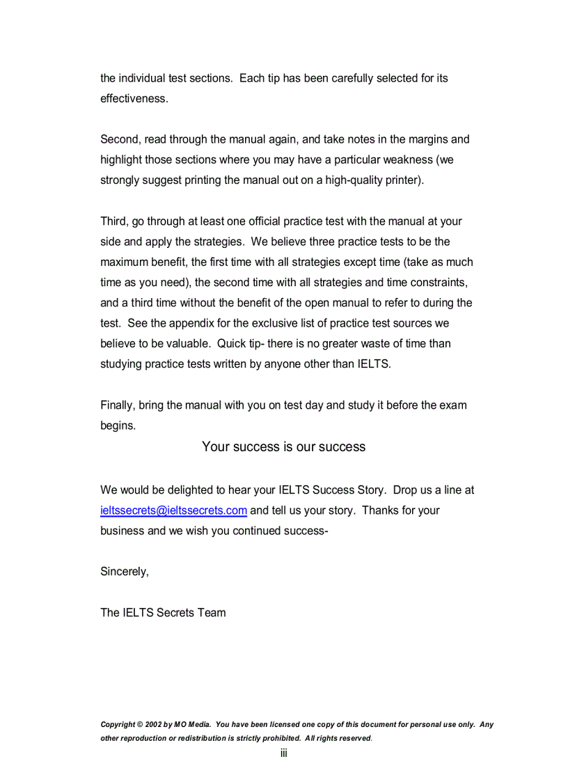 image for page Ielts secrets Your Key to IELTS Success