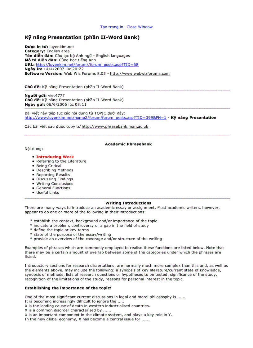 image for page Making presentation and writing scientific paper