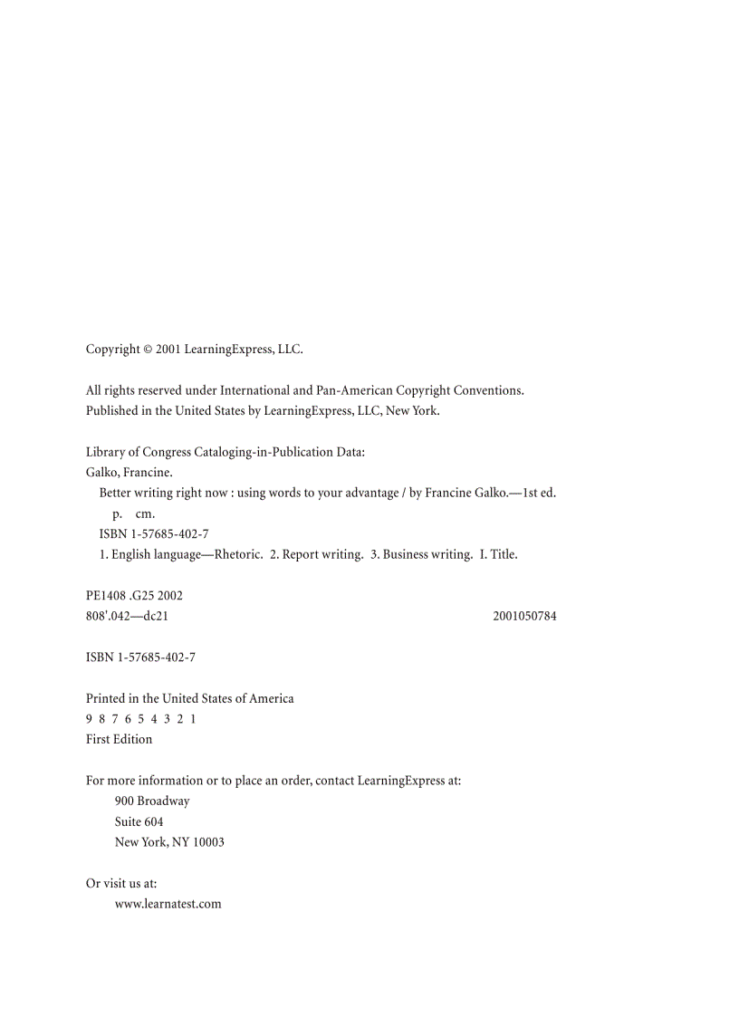 image for page Better Writing Right Now