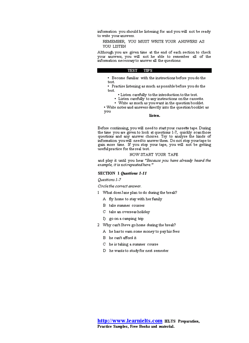 image for page Oxford Ielts Book