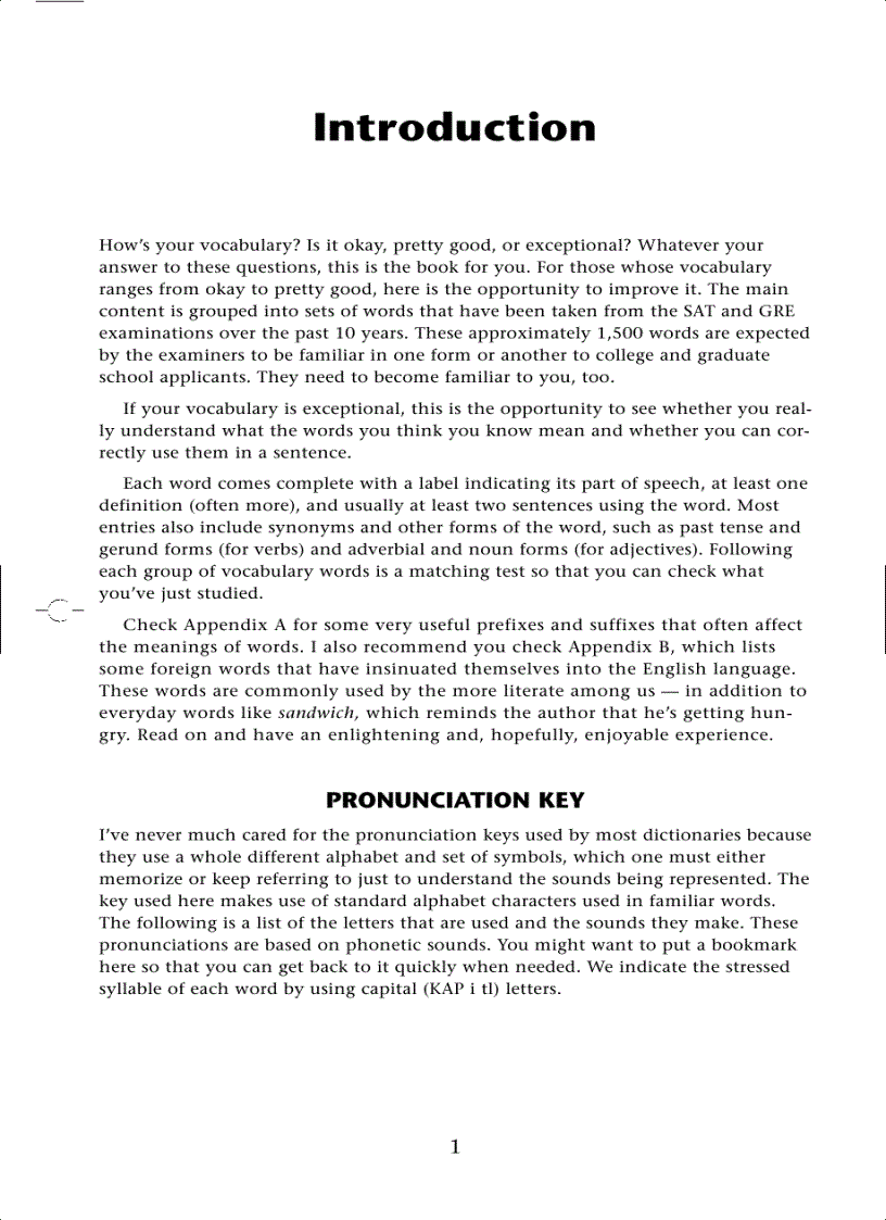 image for page Essential vocabulary