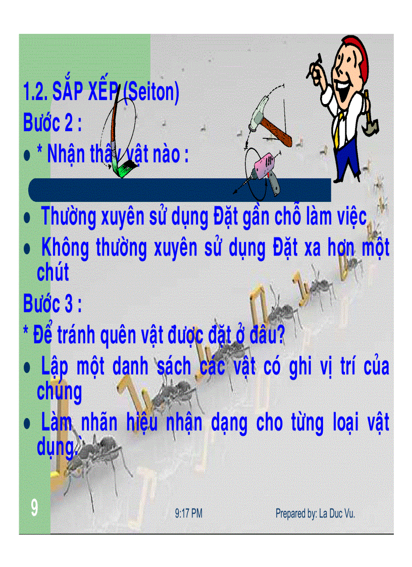 image for page Bài giảng nhận thức về 5S