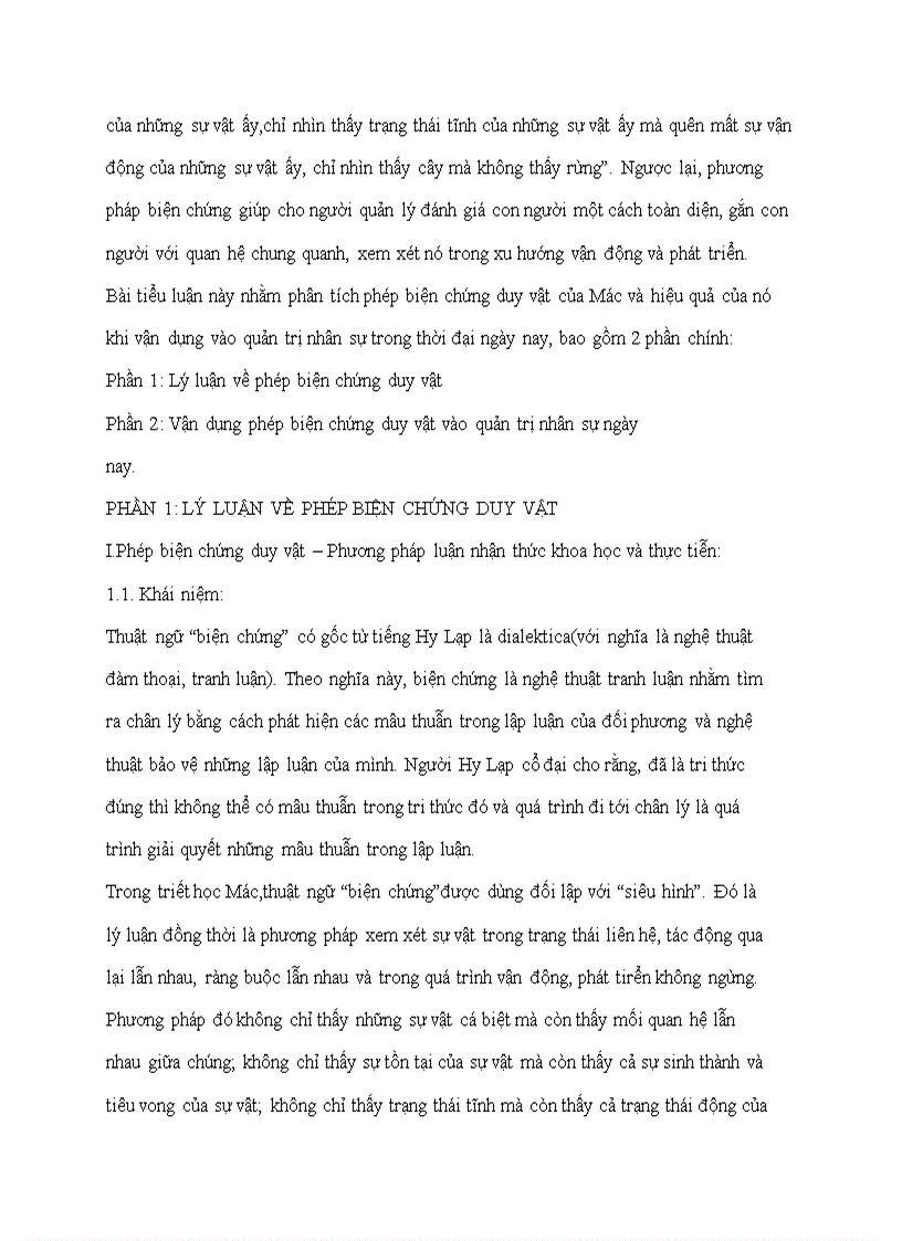 image for page Phép biện chứng duy vật và quản trị nhân sự trong thời ðại ngày nay