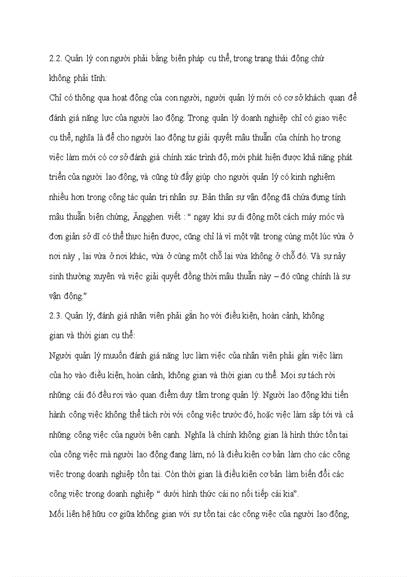 image for page Phép biện chứng duy vật và quản trị nhân sự trong thời ðại ngày nay