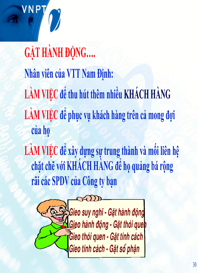 image for page Bài giảng Kỹ năng giao tiếp bán hàng cho các VTT khu vực phía Bắc